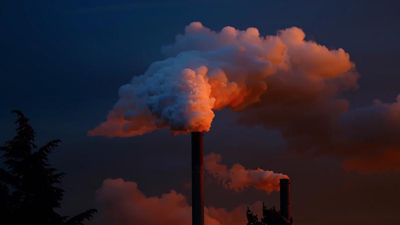 Emissões de gases de efeito estufa, causadores do aquecimento global: planeta está entrando em território cada vez mais desconhecido.