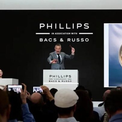 Phillips faz maior leilão de relógos da história dos EUA, US$75,8 milhões