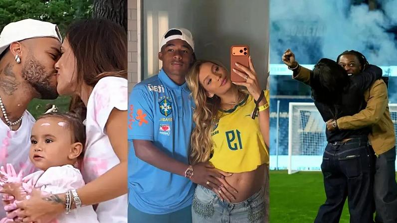 Neymar será papai de novo, mas não é o único: veja jogadores com esposas grávidas durante a Copa