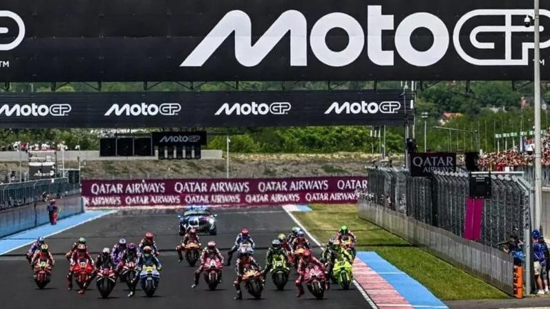 Grid de largada da MotoGP