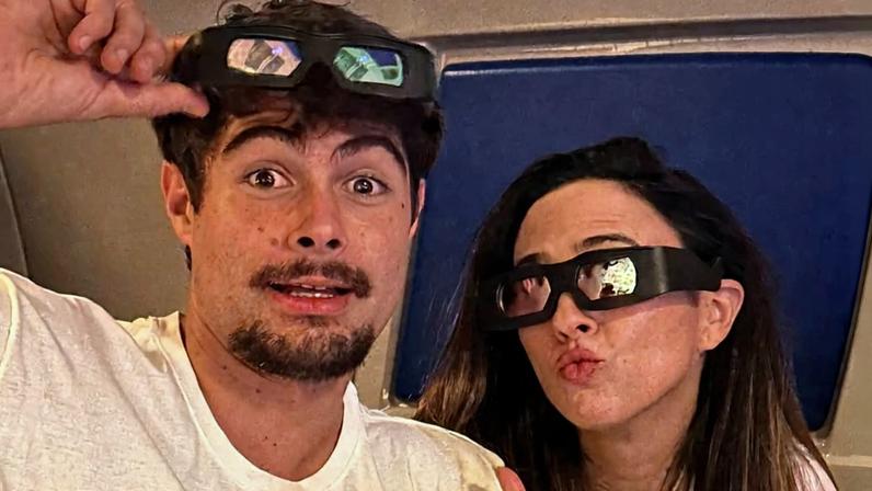 Foto colorida de Rafa Vitti e Tatá Werneck - Metrópoles