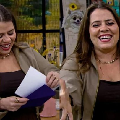 Tati Machado se emociona com surpresa após revelar nova gravidez
