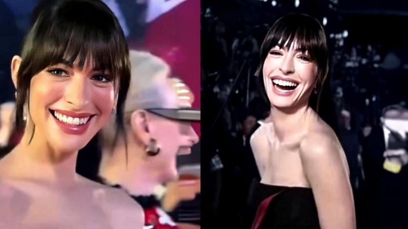 O retorno da "franja Andy Sachs": Anne Hathaway dita tendência