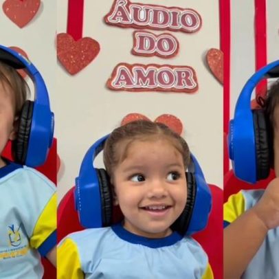 Bebês reagem à voz dos pais; áudio é destaque na web