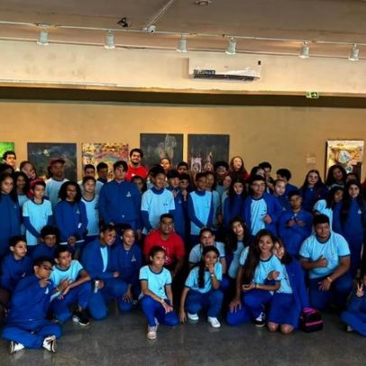 Estudantes da zona rural participam da mostra Constelações Contemporâneas