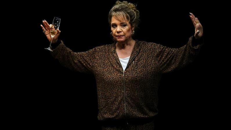 Pilar (Isabel Teixeira) faz escândalo em 'Quem Ama Cuida', da Globo