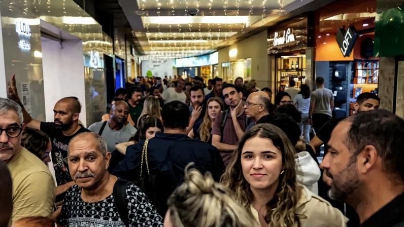Aeroporto de Congonhas lotado devido a cancelamento de voos - 10/12/2025 (Foto Paulo Pinto/Agencia Brasil)