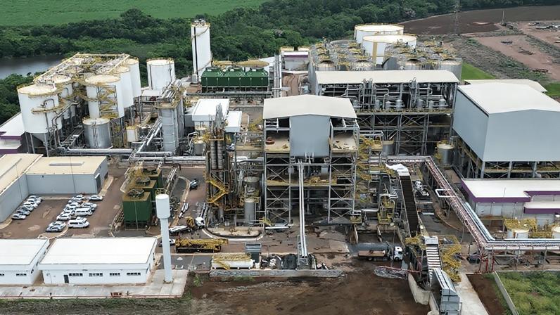 Planta de etanol da Raízen em Guariba (SP): reestruturação bilionária