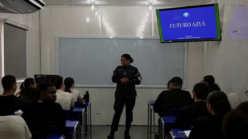 Sargento Sheilla Muniz já ministra palestras em escolas e batalhões da PM do Rio