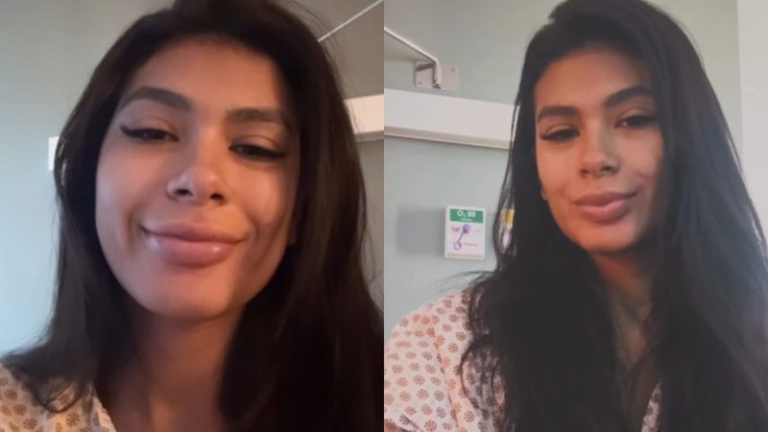 Pocah é internada e explica diagnóstico de bartolinite: 'É insuportável' — Foto: Reprodução/Instagram
