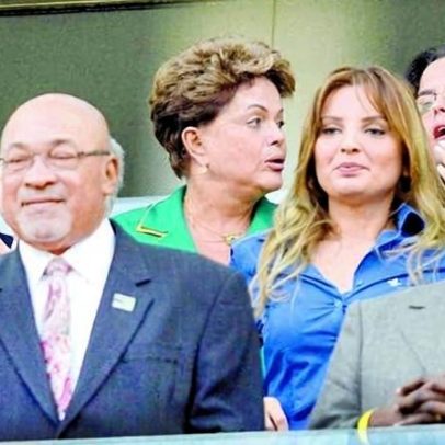 Vaias a Dilma na abertura da Copa de 2014; Trump enfrentou reação similar