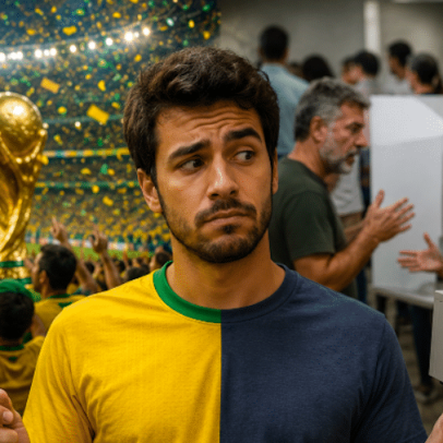 Pesquisa aponta preferência entre Brasil hexacampeão e vitória de candidato