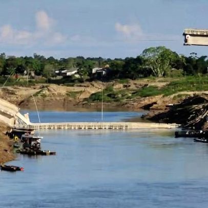 Governo responsabiliza construtora pela queda de ponte no Acre