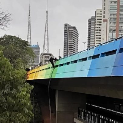 SP proíbe saltos radicais e rapel no Viaduto Sumaré