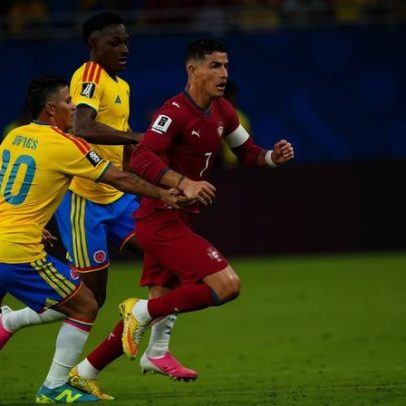 Jornal português aponta Ronaldo como o pior em empate entre Portugal e Colômbia
