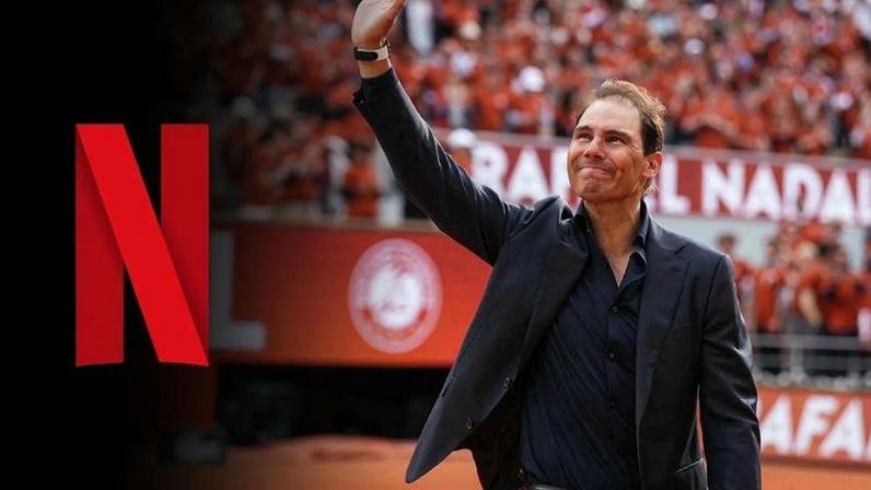 Poster da série Rafa sobre Rafael Nadal na Netflix