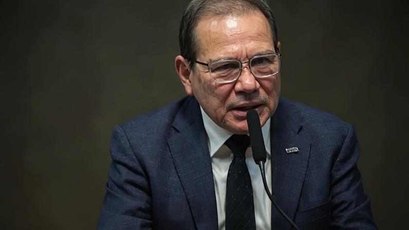 Presidente do Banco de Brasília (BRB), Nelson Antônio de Souza, em audiência pública hoje na CAE (Comissão de Assuntos Econômicos) do Senado