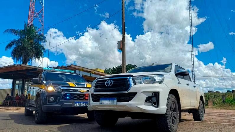 PRF vem detectando fluxo de Toyota Hilux roubadas indo do interior do Brasil para regiões de fronteira