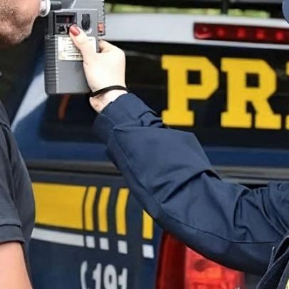 PRF realiza operação nacional pelos 18 anos da Lei Seca nesta sexta