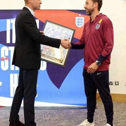 Príncipe William opina sobre convocação de jogadores da Inglaterra