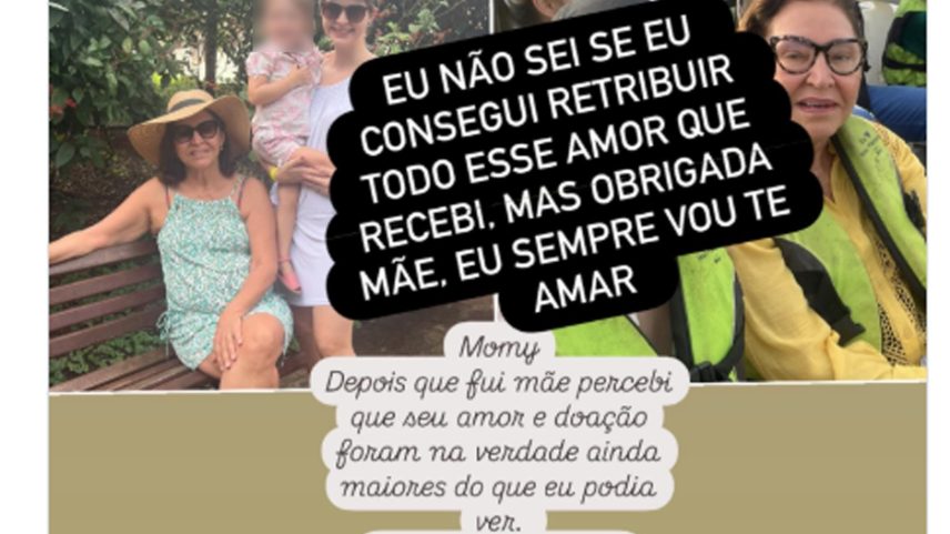Em post, filha homenageia a mãe que morreu após cair de escada de avião no Aeroporto de Congonhas, em São Paulo (SP) — Foto: Reprodução/Instagram