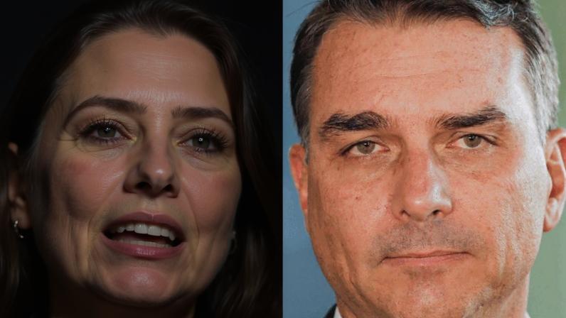 Michelle e Flávio dividem palco no Ceará em meio a disputa interna