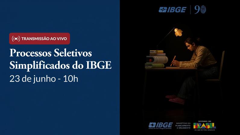 Durante a live, serão detalhados os editais para os cargos de Analista Censitário (AC), Agente Censitário de Qualidade (ACQ), Agente Censitário Administrativo, Agente Operacional Regional, Agente Censitário Regional, Agente Censitário de Informática e Agente Censitário Supervisor. As vagas estarão distribuídas por municípios de todas as regiões do Brasil.