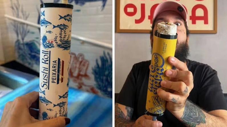 Push Pop Sushi faz sucesso nas redes sociais e em estabelecimentos fora do Brasil — Foto: Divulgação