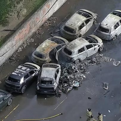 Helicópteros se chocam e caem no Recreio dos Bandeirantes, Rio