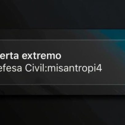 Alerta extremo de misantropia assusta moradores de Curitiba e São Paulo
