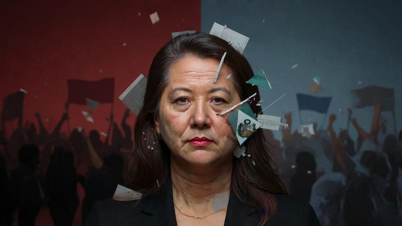 O desafio de Keiko Fujimori é único entre seus colegas de direita na América Latina. (Foto: Imagem produzida por Grok IA/Gazeta do Povo)