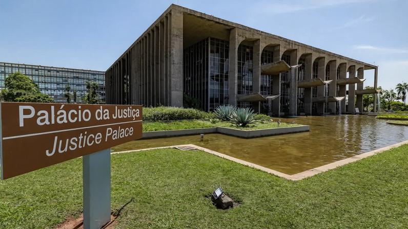 Prédio do Palácio da Justiça, na Esplanada dos MInistérios em Brasília