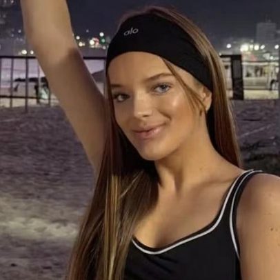 Rafa Justus posa em frente ao Morro Dois Irmãos e comenta 'Viciada no Rio'