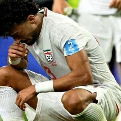 Lateral do Irã chora e se desculpa após ficar em 3º lugar