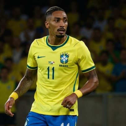 Raphinha permanece no elenco da seleção mesmo lesionado nos EUA