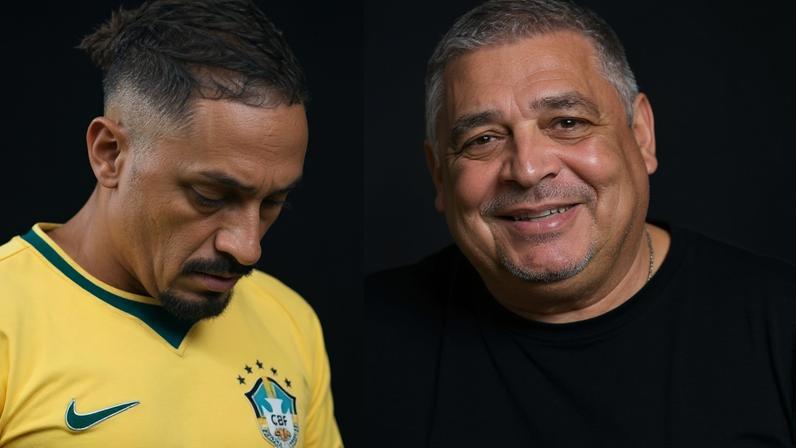 Primo de Raphinha reage após Vampeta expor problemas financeiros