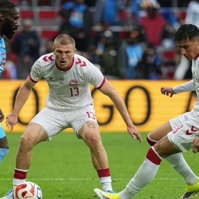 Congo empata com Dinamarca no último jogo antes da estreia na Copa