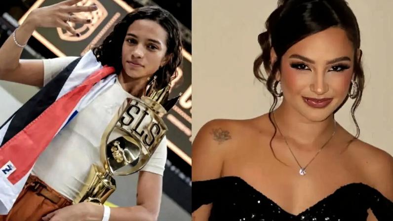 Rayssa Leal e Duda Wilken