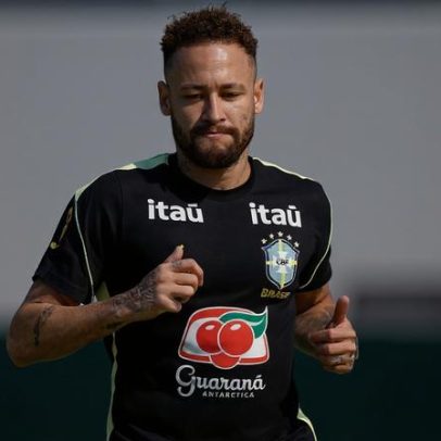 Neymar manda energia positiva à seleção diante do Haiti