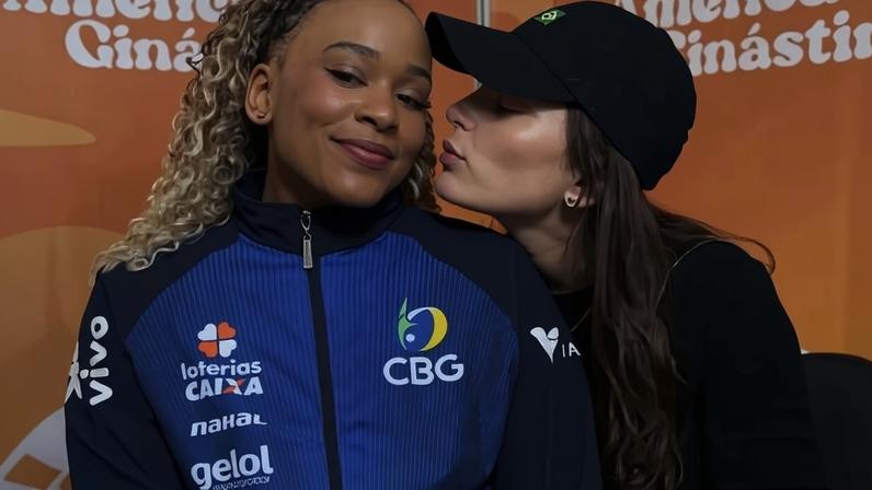 Rebeca fez declaração após volta às competições de ginástica com ouro no Rio de Janeiro