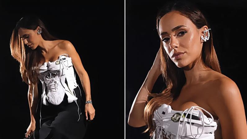 Bruna Biancardi mostra look para terceiro jogo do Brasil