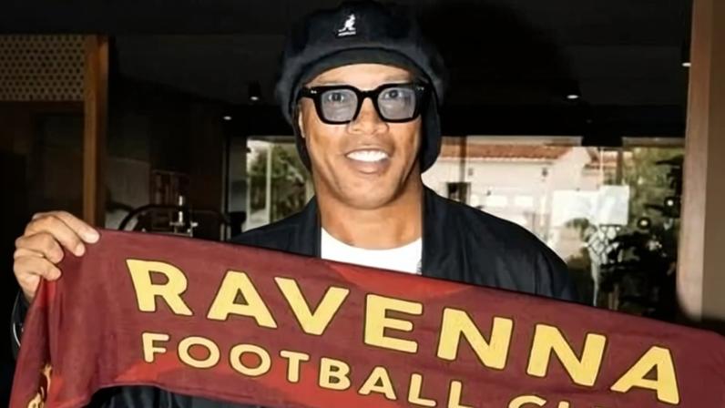 Relação de Ronaldinho com o Ravaenna vem desde o ano passado