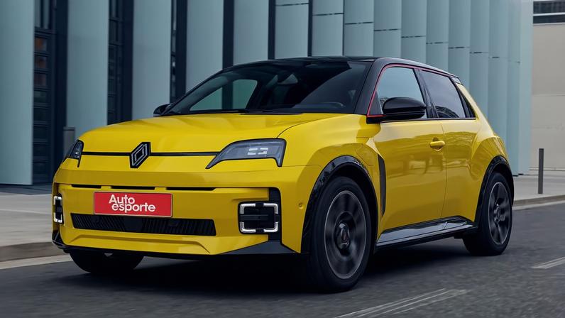 Renault 5 E-tech foi flagrado em Campinas (SP) e resultou em rumores sobre lançamento no Brasil — Foto: Divulgação