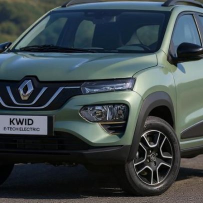 Kwid elétrico da Renault perde mais de 54% do valor