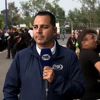 Briga entre mexicanos interrompe entrada ao vivo de repórter na Copa