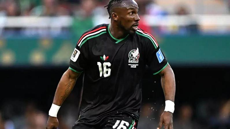 Julián Quiñones (México) durante jogo contra a Coreia, no dia 18.06.2026.