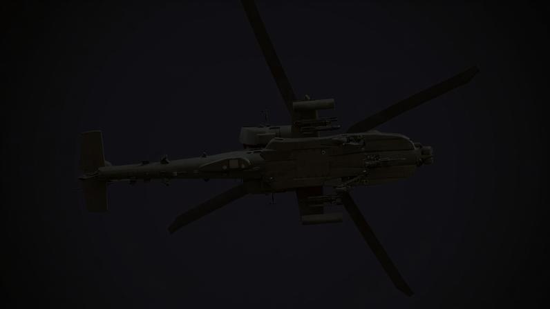 Imagem de arquivo de um helicóptero AH-64 Apache, igual ao que caiu perto da costa de Omã, em incidente que ainda está sendo investigado (Foto: Agnieszka Bielecka/EFE/EPA)