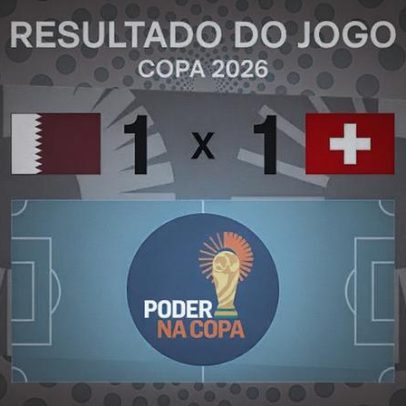Copa 2026: Qatar e Suíça empatam em 1 a 1, melhores momentos