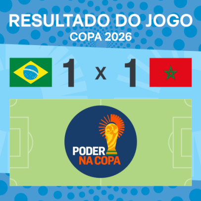 Copa 2026: Brasil empata 1x1 com Marrocos