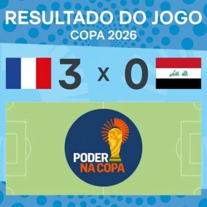 França vence Iraque por 3-0; melhores momentos da Copa 2026